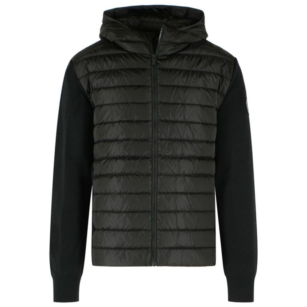 Canada Goose Hybridge® Hayes Jacket In Black Recycled Polyamide Men